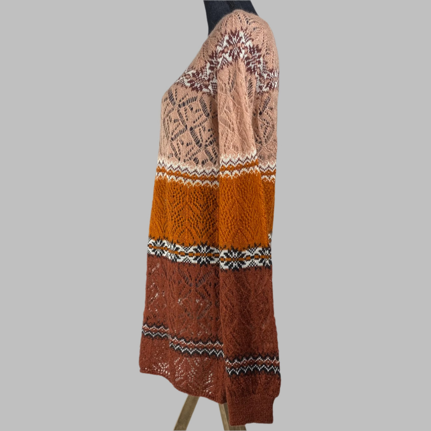 Sisley Sweater Dress Size M/L