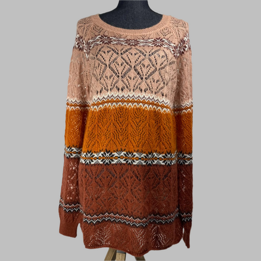 Sisley Sweater Dress Size M/L